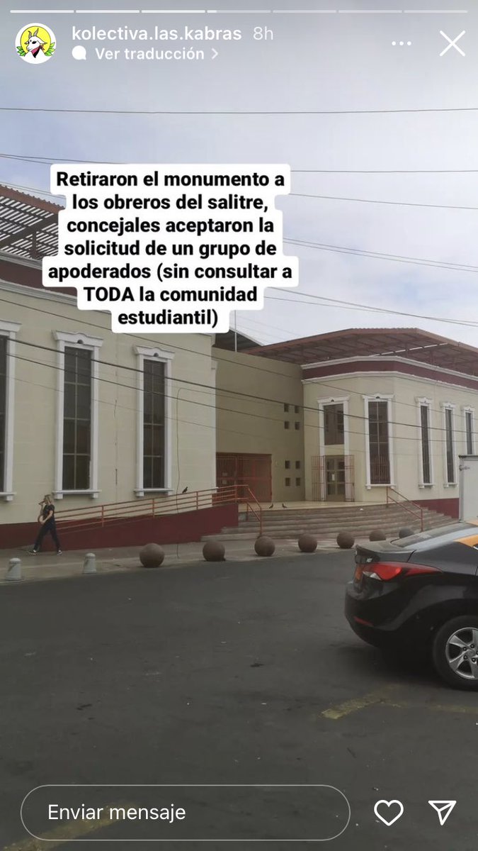 Loretitolinda's tweet photo. Como descendiente de obreros salitreros, lo que hicieron en Iquique, en la escuela Santa María, Me parece indigno, sacar un monumento que recuerda uno de los episodios más oscuros de nuestra historia.
UN PAIS SI MEMORIA ES UN PAÍS SIN FUTURO. https://t.co/RsBL7hbgXX