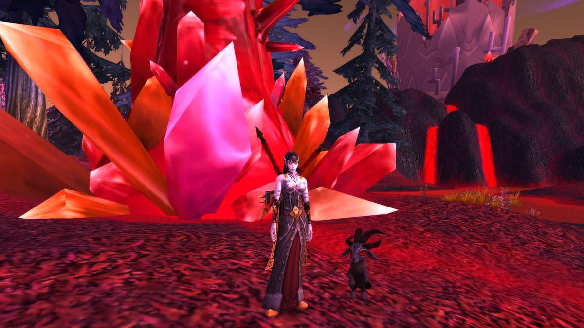 OGDeeabla's tweet photo. Took my new baby to Bloodmyst Isle and had us a photoshoot. I 🖤 him!
#Baal #WoW #Nadjiaa #WyrmrestAccord #BloodswornCommand https://t.co/rdk5cs7J2Q