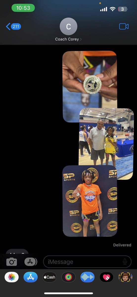 8th grade all star game mvp kyilah brown and second place in the three point contest way to represent KB! Legends 💪🏀🏀🏀