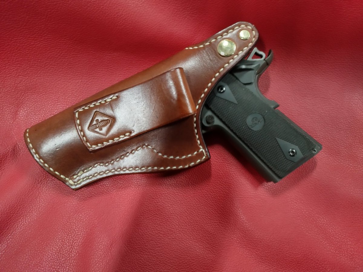 Field holster, eastern diamondback inlay with thumb break for 1911 A1