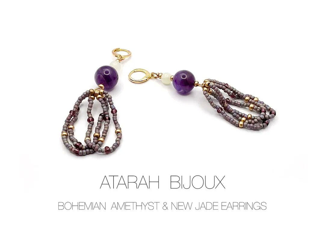 Visit Atarah Bijoux for these beautiful, beaded earrings buff.ly/3wrOxzX
#fashiontrends #Autumn #bohemianjewelry #ethnicjewelry #womensjewelry #bohochicstyle #urbanchicstyle #jewelrytrends #softgrungestyle #beauty