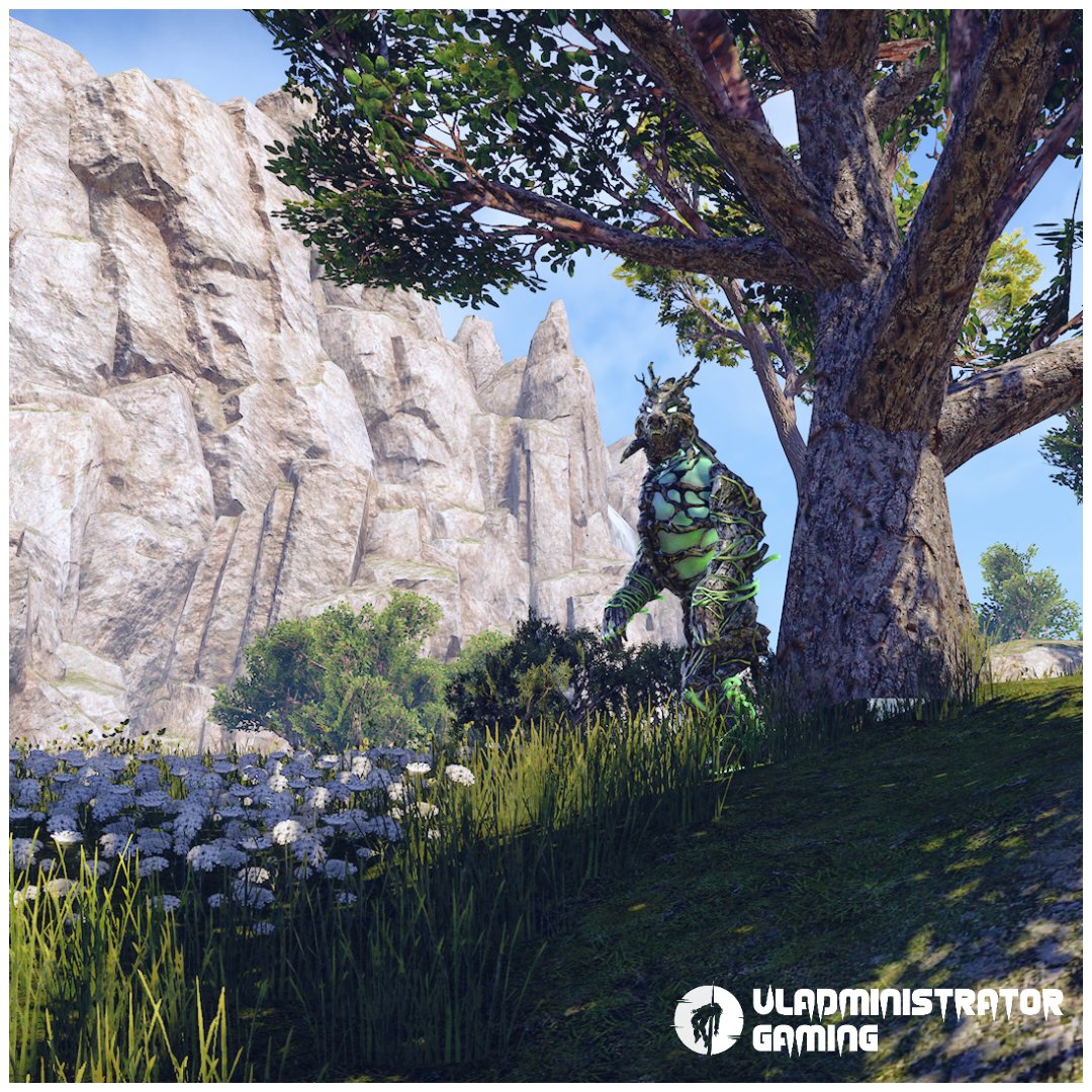 _VladGaming_'s tweet photo. OMG it's Man-Bear-Pig...Tree?? I'm super cereal you guys, I saw it. #ESO #ElderScrollsOnline #TESOnline https://t.co/JufcQ54mwl