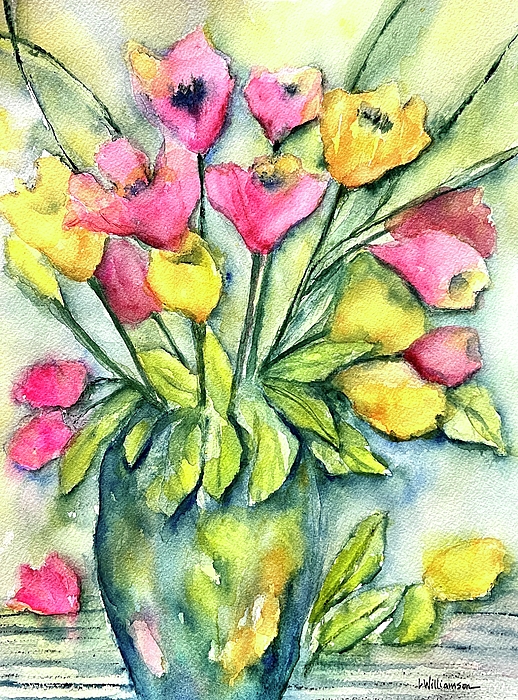 lynlwilliamson's tweet photo. New artwork for sale! - "Flowers Always" - https://t.co/cWXticmgKx @fineartamerica https://t.co/bh5THYTmtj