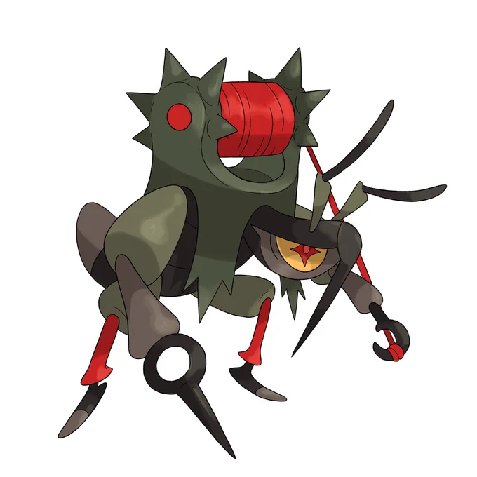 Gonna be hard to show off ones I haven't already shown but BUGS BUGS BUGS Mosquitective(bug/psychic), Prentissew-> Assasseam (bug/steel), Siphideus (bug/psychic) #fakemon
