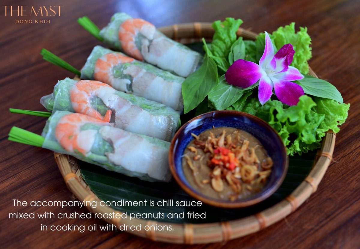 The reason why English name of "Goi cuon" is Vietnamese fresh spring rolls.
#knowledge #themystdongkhoi #hotel #Food #travel #saigon #Vietnam