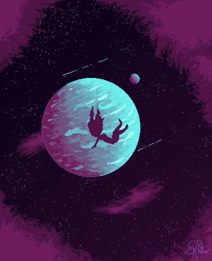 SkyToReality's tweet image. The Fallen Star
#pixelart #ドット絵 #pixel