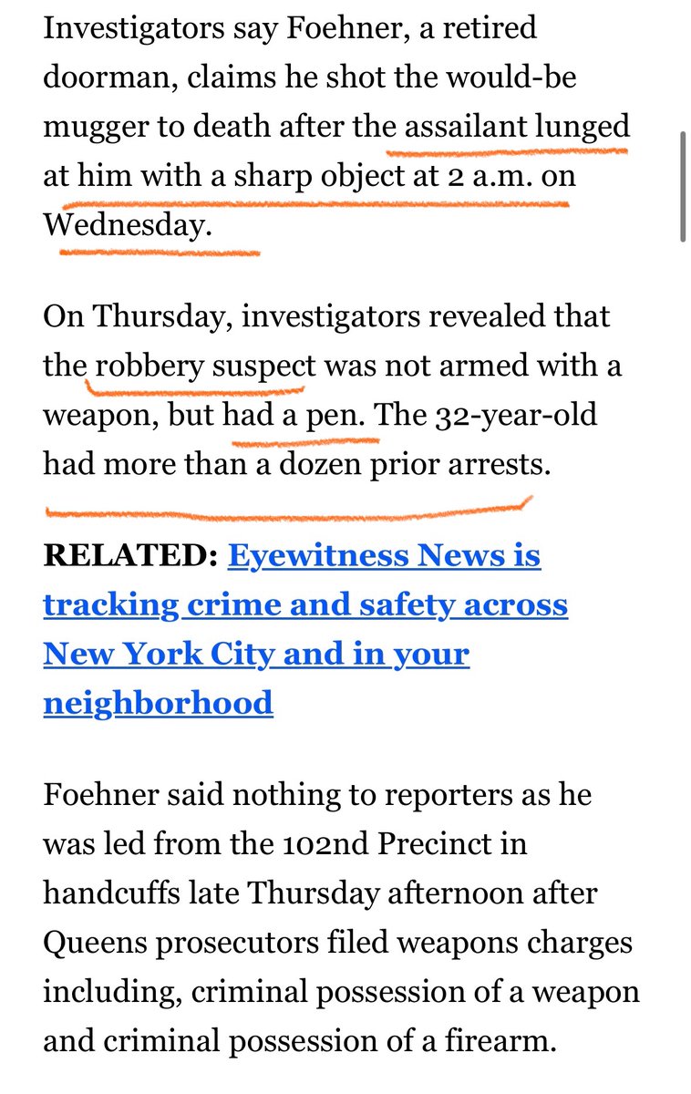 These cases boil my blood — persecution of victims.

NYC of course. 

Daniel Penny isn’t the only one.