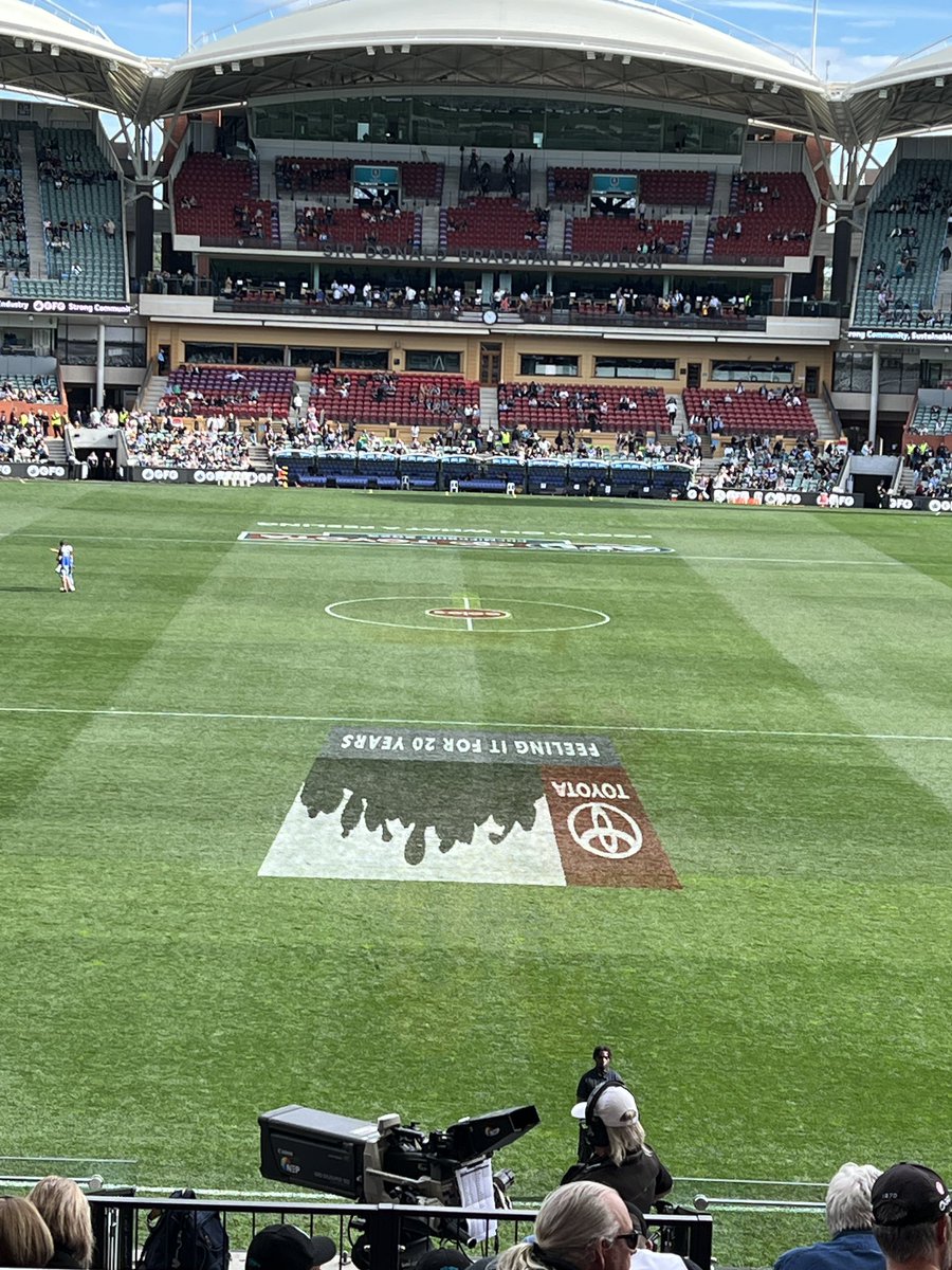 One thing that Adelaide does right is it’s Oval…..👍