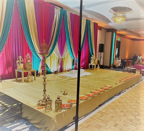 .#DJVish is all set & ready to create magical moments at Megan & Nathan's Sangeet Night! Congratulations to the couple. #ShiVish #ShiVishEntertainment #DjShiVish #sangeet #sangeetnight #sangeetdance #June2 #djs #dj #djservices #djshelley #wedding