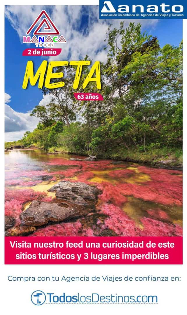 Con ManacaTours viaja desde el 1 De julio del 2023  con Descuentos especiales  para ingresar a Caño Cristales.
WhatsApp+57 3123716818
#cañoCristales