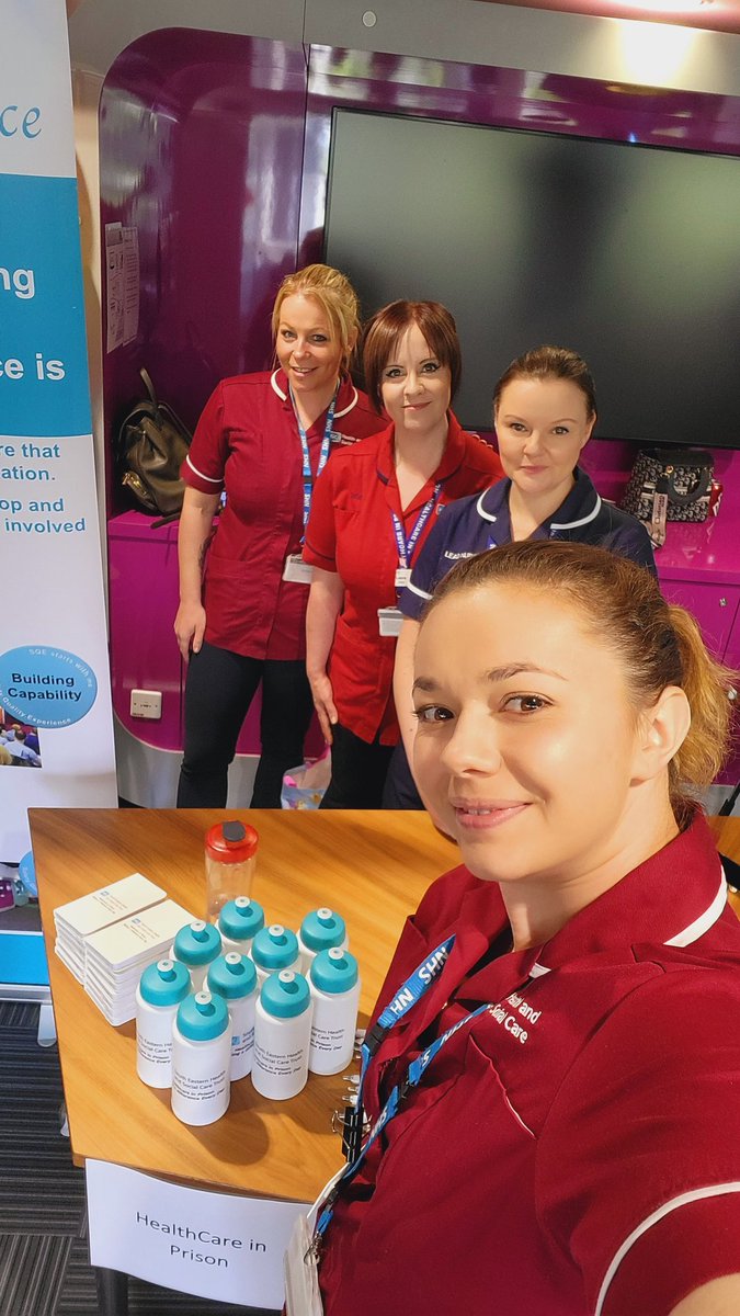 Healthcare in prison! Mental health! We are here for a chat! Come along to hear all about the work we do!