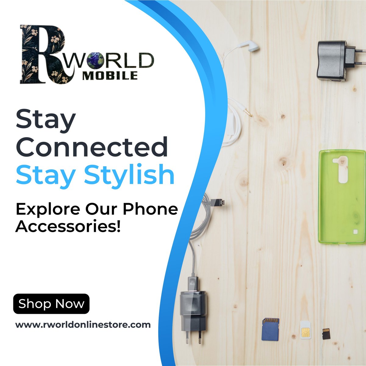rworlduniverse's tweet image. Enhance your smartphone experience with our cutting-edge phone accessories! From sleek cases to powerful chargers, we've got you covered. Upgrade your device today and unleash its full potential!
#phoneaccessories
#mobileaccessories
#mobilecases
shorturl.at/MVZ08