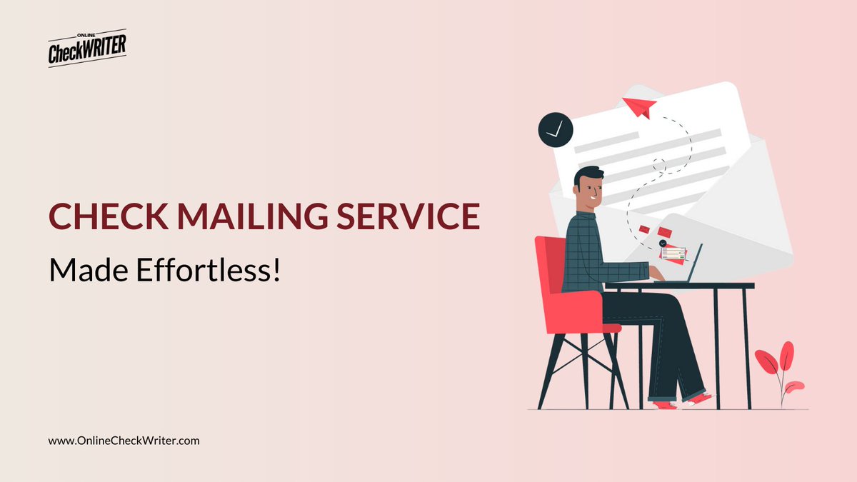 VariousPayments's tweet image. Convenient Check Mailing service at your fingertips! Open an account with OnlineCheckWriter.com and send checks by mail from your office or home.
Learn more: onlinecheckwriter.com/check-mailing
#CheckMailingService #MailChecksOnline