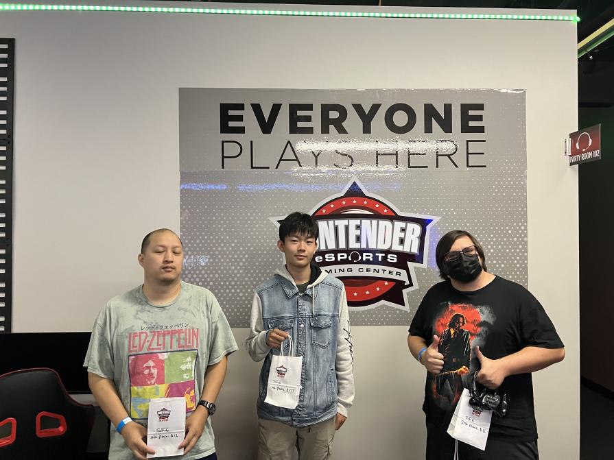 ziggyboggy's tweet photo. Congratulations to our SF6 top 6! It was a great night and I had a blast. This game has so much potential I can't wait to see everyone grow!  

🥇 charmander
🥈@mysticnamja
🥉@thesackutapu 
4th- @shglbmx 
5th- @BasedJakeRyan 
6th - @SkyBungis https://t.co/4TbkwvJo5W