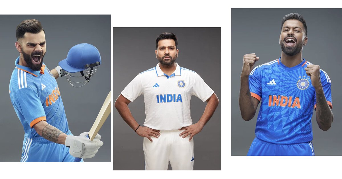 Our Cricketers in India's T 20 new Jersey made by Adidas

#jersey4sale #indianjersey #india #CricketTwitter #cricketmatch #cricketer #smritimandana #womencricket @imVkohli @ImRo45 @hardikpandya7 #adidasTeamIndiaJersey @mandhana_smriti @adidas @adidasoriginals