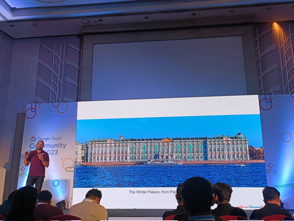 LaxdipPatel's tweet image. Aurora and Security of Google cloud very active session by @sathishvj 
@GDGCloudAhm #GDGCloudAhm #GCCDAhm23 #GoogleCloudCommunityDay