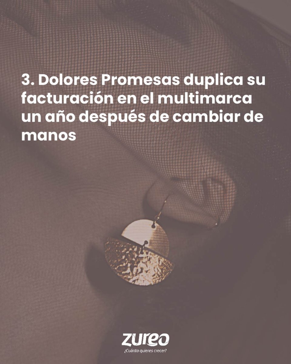 ZureoModa's tweet image. Las 4️⃣ noticias de #moda del mes con #ZureoModa en la que los protagonistas serán #SHEIN, #DoloresPromesas y #Asos. 

Descubre las novedades en el sector de la moda estas últimas semanas. 

#tiendaonline #ecommerce #negociodemoda #tendencias #modaespaña