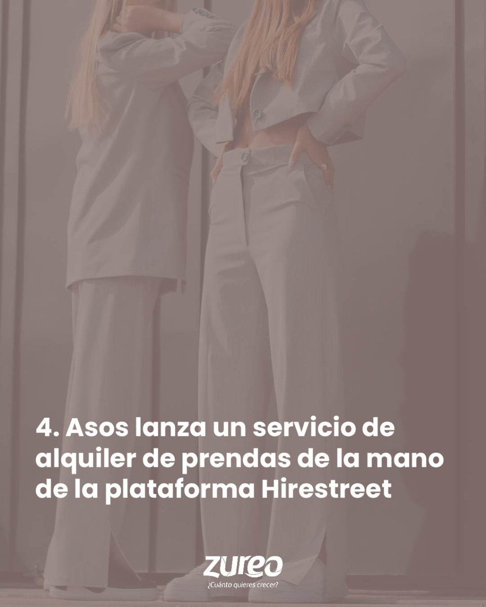 ZureoModa's tweet image. Las 4️⃣ noticias de #moda del mes con #ZureoModa en la que los protagonistas serán #SHEIN, #DoloresPromesas y #Asos. 

Descubre las novedades en el sector de la moda estas últimas semanas. 

#tiendaonline #ecommerce #negociodemoda #tendencias #modaespaña