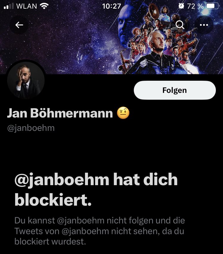 Wer auch der Meinung ist, dass Jan Böhmermann mit Meinungsfreiheit und demokratischem Diskurs große Probleme hat, der darf gerne mal retweeten.