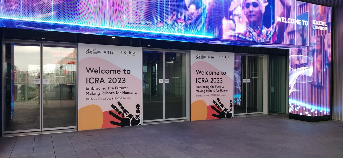 #ICRA2023 has been amazing. What a conference! Great works, great events and great people! Many congrats and a big thank you to the organizers <a href="/ieee_ras_icra/">IEEE ICRA</a> <a href="/KasparAlthoefer/">Kaspar Althoefer</a> <a href="/H_Wurdemann/">Helge Wurdemann</a>