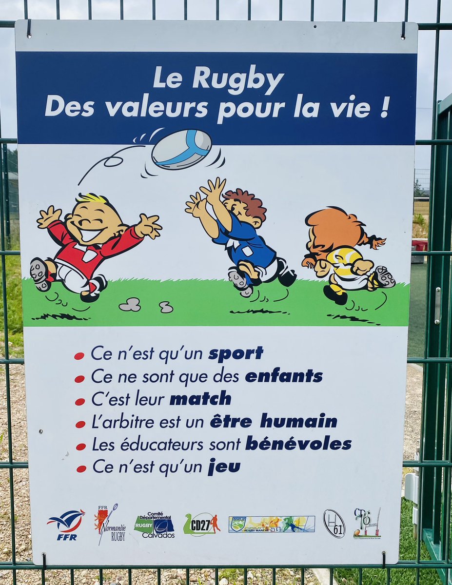 Super journée organisée par Damien <a href="/ValkyriesNRC/">Valkyries Normandie RC</a>  et toute sa jeune équipe pour faire partager les valeurs du Rugby à nos élèves 👍🏻