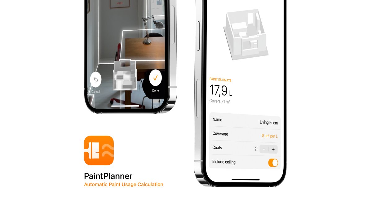 ebaehr's tweet image. Launching a new hobby project today.

Calculate paint usage by scanning your room — no measuring or manual entry needed.

The app uses the LiDAR scanner and Apple’s RoomPlan API to easily and accurately provide an estimate.

→ paintplanner.app