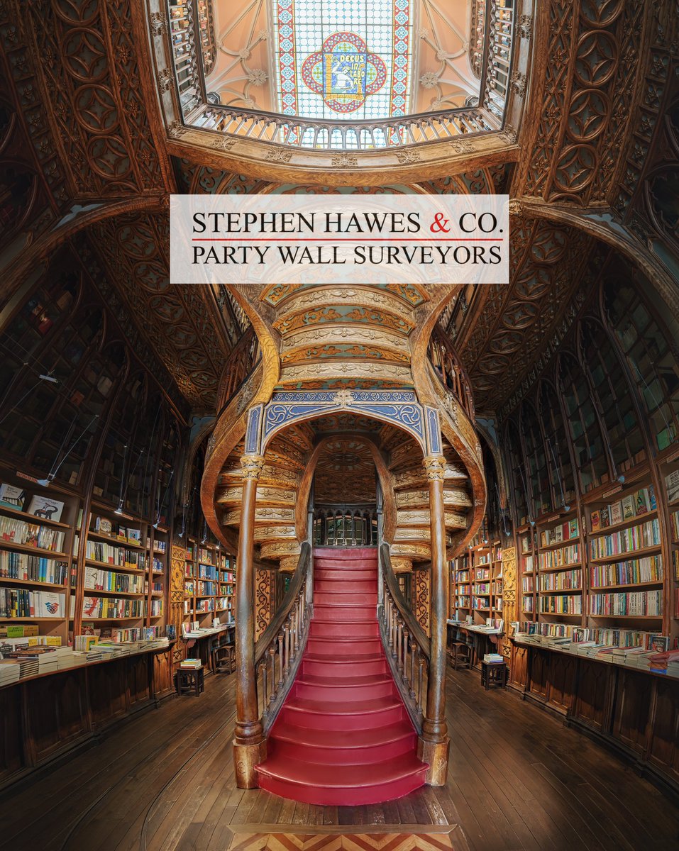 Good Morning!!! ☀️ 

When our surveyor visited the stunning Livraria Lello bookshop in the heart of Porto he was mesmerised by its true beauty and elegance! 

It was everything one could wish for, in a library. 📖🍷

⚖️