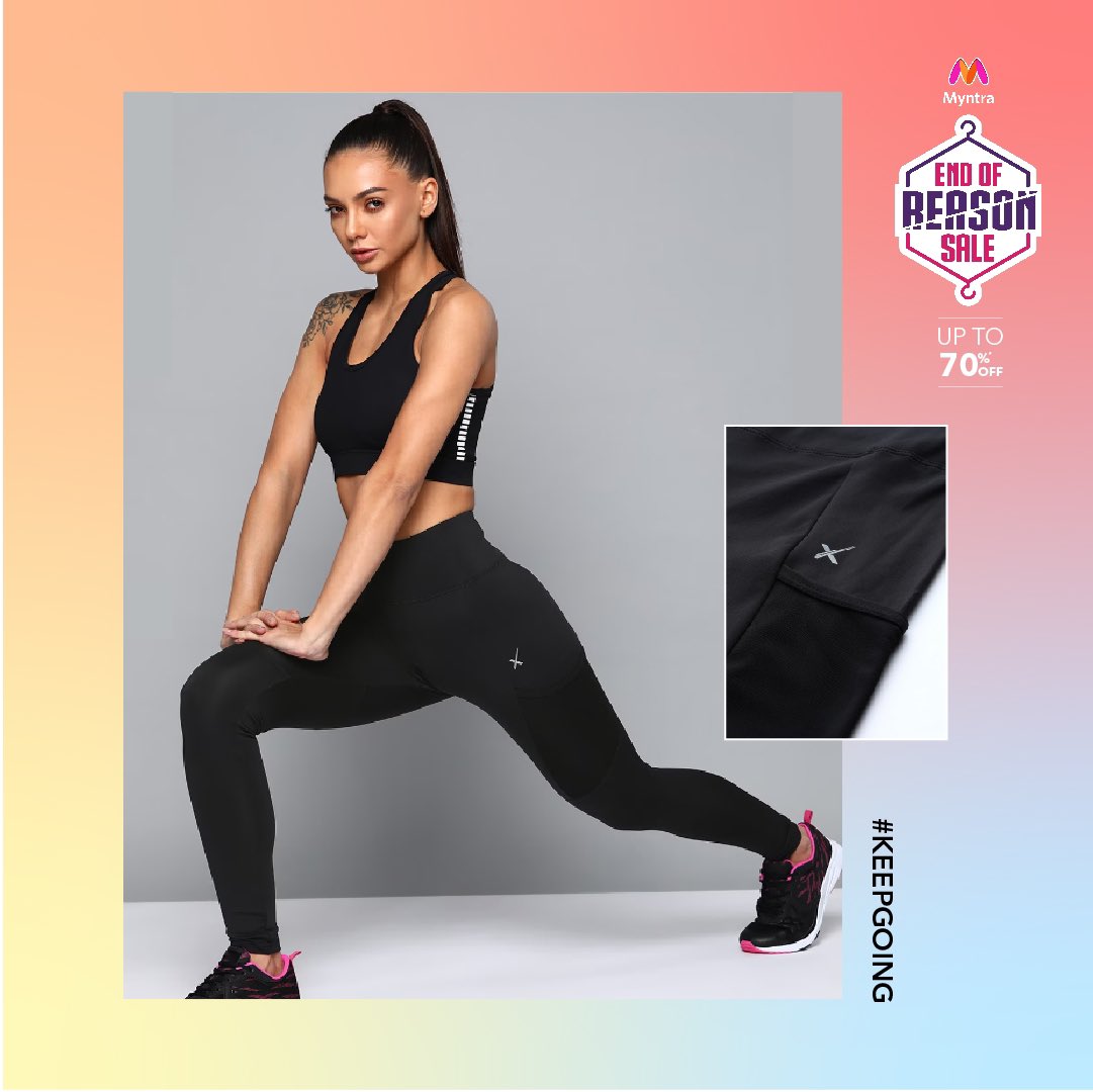 HRX on X: Your post workout selfies deserve the freshest gear 😌 Get the  latest HRX looks and enjoy exclusive discounts with the @myntra End Of  Reason Sale 😌 Shop Now 🛍️