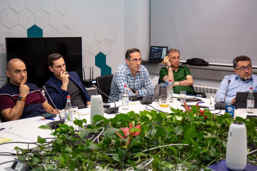 ArmenOrujyan's tweet photo. Listened to 8 exceptional #Armenian startups out of 25 applicants at #STAN 13th pitching session! The new pitching contest format helped refine pitches and enhance skills. Inspiring to see talented individuals shape our reality with groundbreaking ideas. #FASTFoundation https://t.co/JBDreCIKEm