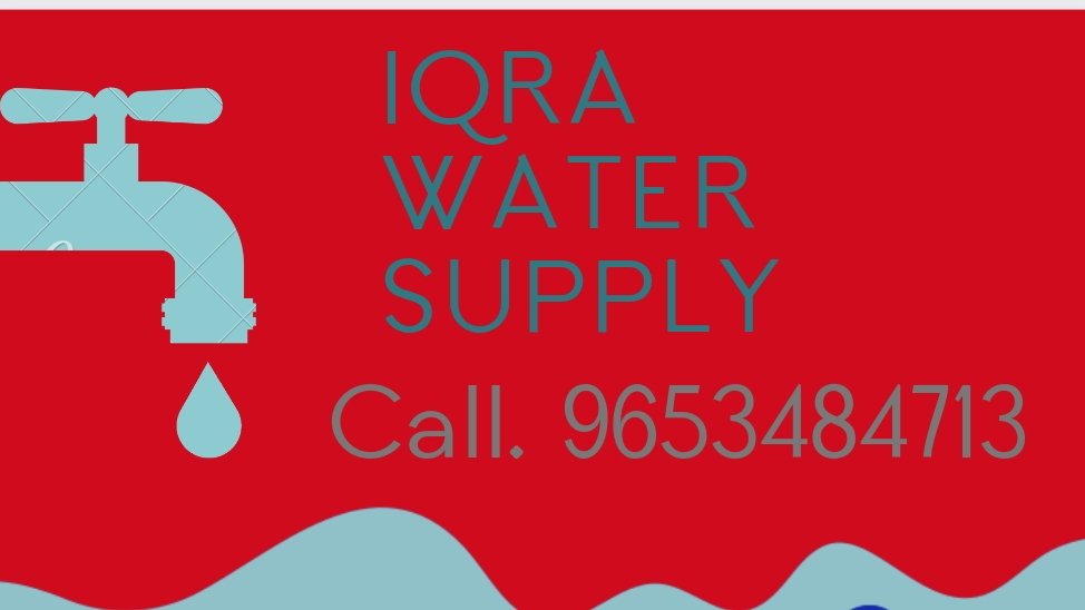 #IQRAWATERSUPPLY 
#Watersupply