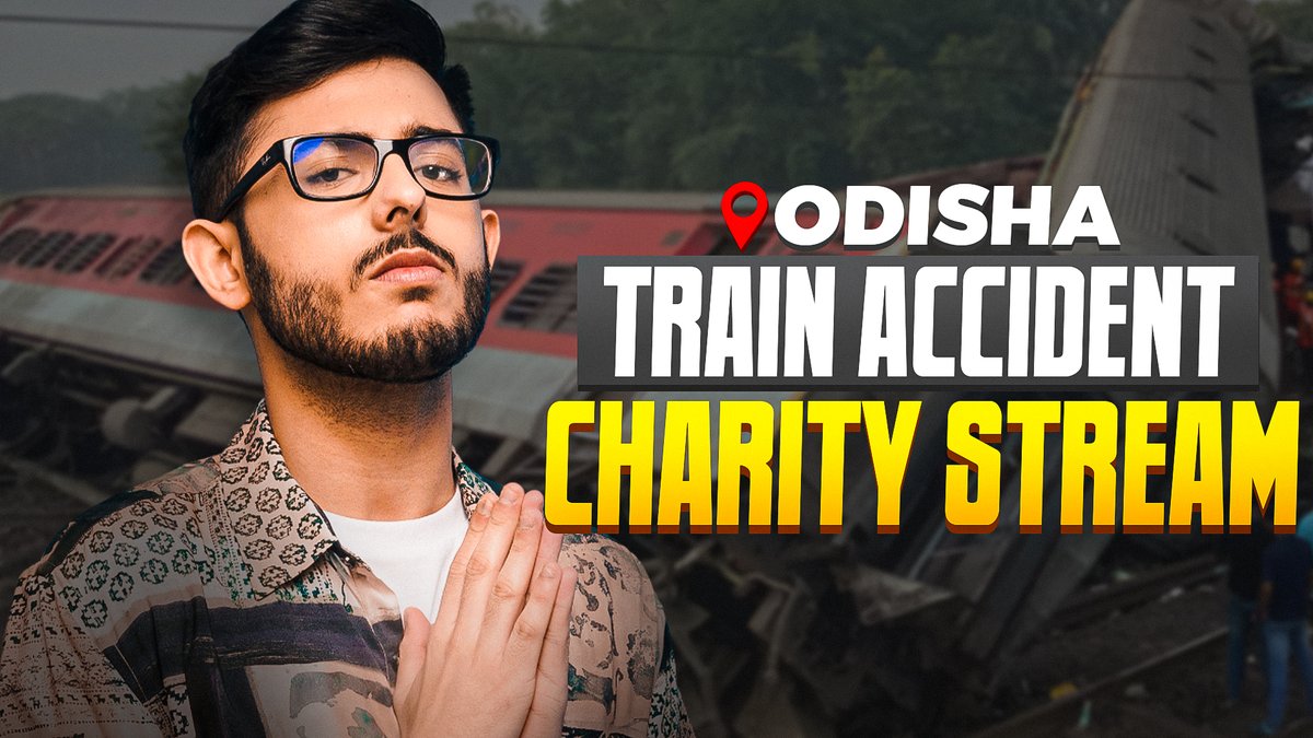 It's really sad to hear about the Odisha train accident, Doing a charity stream at 9 pm today. Please come & support with whatever amount is possible from your side doesn't matter small or big every contribution counts. Livestream link: appopener.com/yt/pznznxxtu