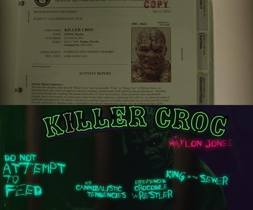 Jun 3rd 1968 - Waylon Jones (@adewale), aka Killer Croc, was born #SuicideSquad