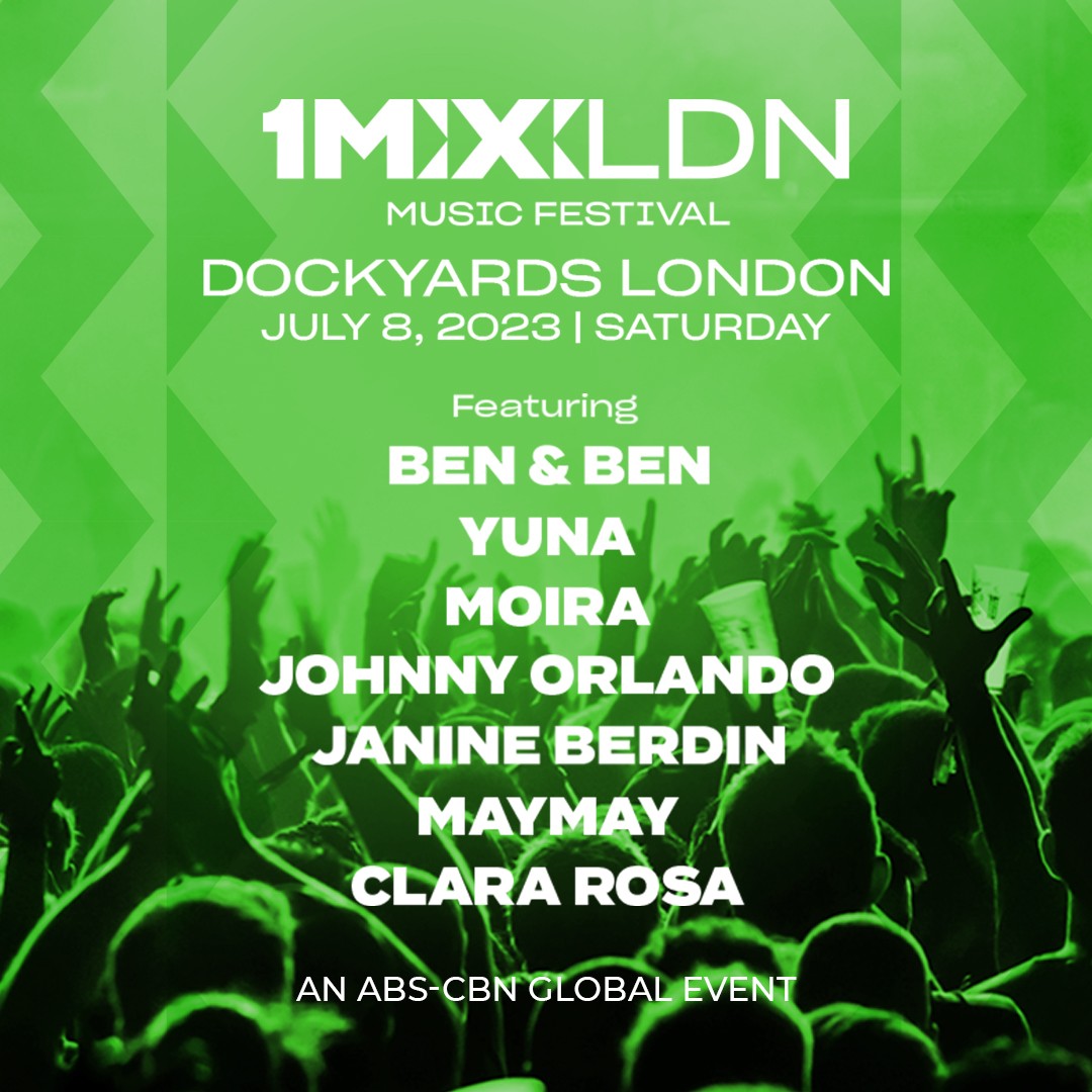 Get ready for an electrifying Xperience at 1MX Music Festival in Dockyards London on July 8! 🎉✨ 

Tickets are selling fast, so don't miss out! 🎟️👉🏻 bit.ly/42mwlV0

#1MXLDN2023 #Yuna #BenAndBen #JohnnyOrlando #Moira #JanineBerdin #Maymay #ClaraRosa #DockyardsLondon