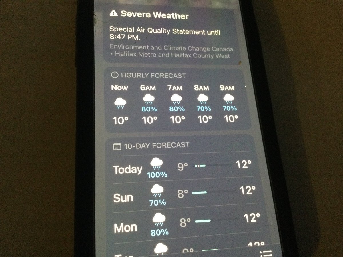 How often do you smile at a weekend weather forecast like this ?
This has been a devastating week, especially for those who lost a home. It’s also a time to honour all who put it on the line,to hold the line. And it’s only June 3. #HugAFirefighter. The fight continues.