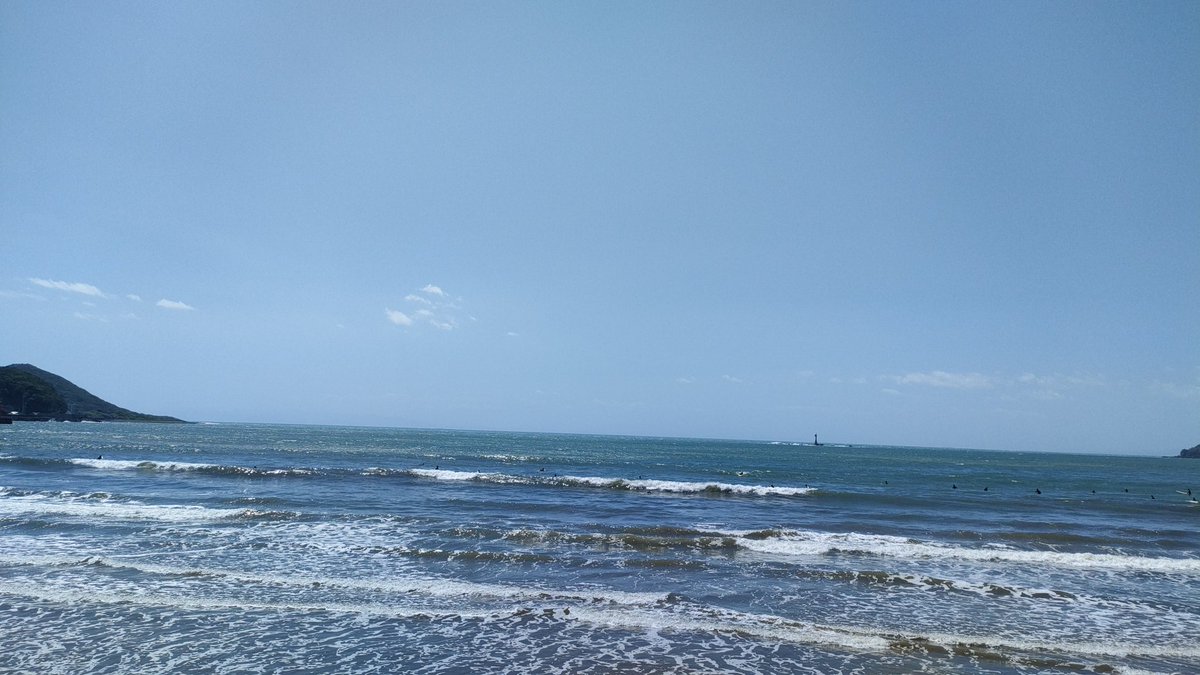Apps_surf's tweet photo. 台風一過あっついな😇 https://t.co/SiqG8PhNqs