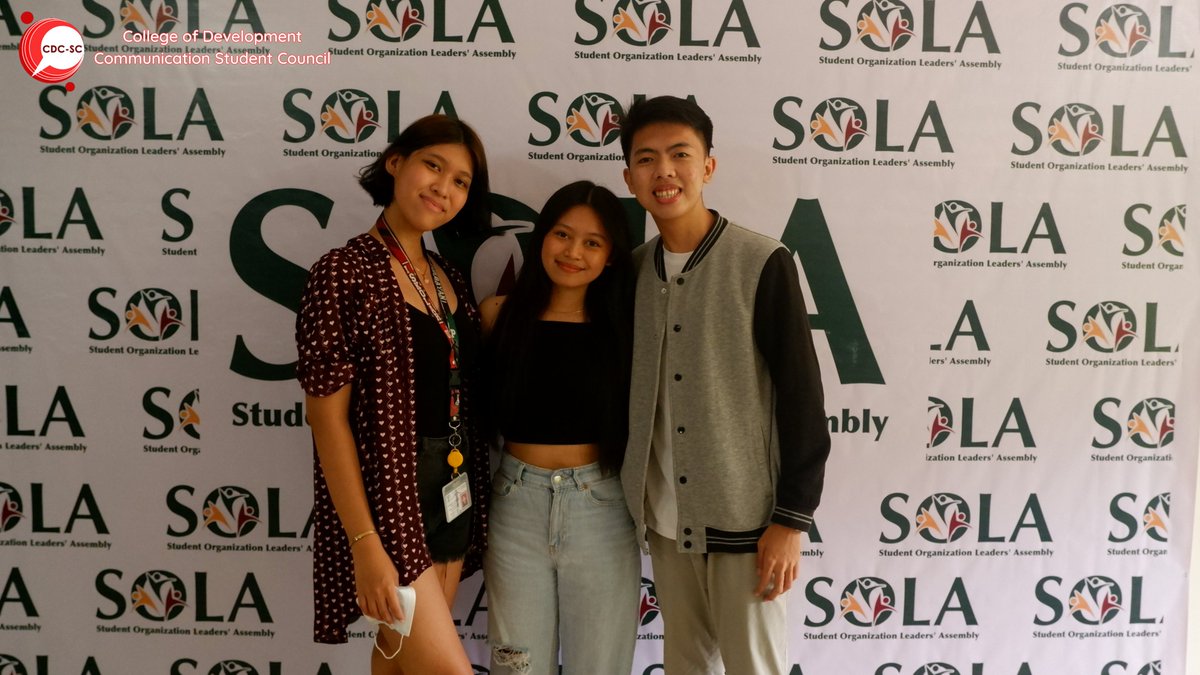 UPLBCDCSC's tweet photo. Dumalo ang @UPLBCDCSC  sa ginanap na SOLA 2023 noong Mayo 26, sa Makiling Ballroom Hall, SU Building. Naging bahagi ang mga mag-aaral sa pagpaplano ng iba’t ibang mga programa na may kinalaman sa leadership, public service and extension, at culture and arts. 
#CDCStudentCouncil https://t.co/fCybHv7TQO