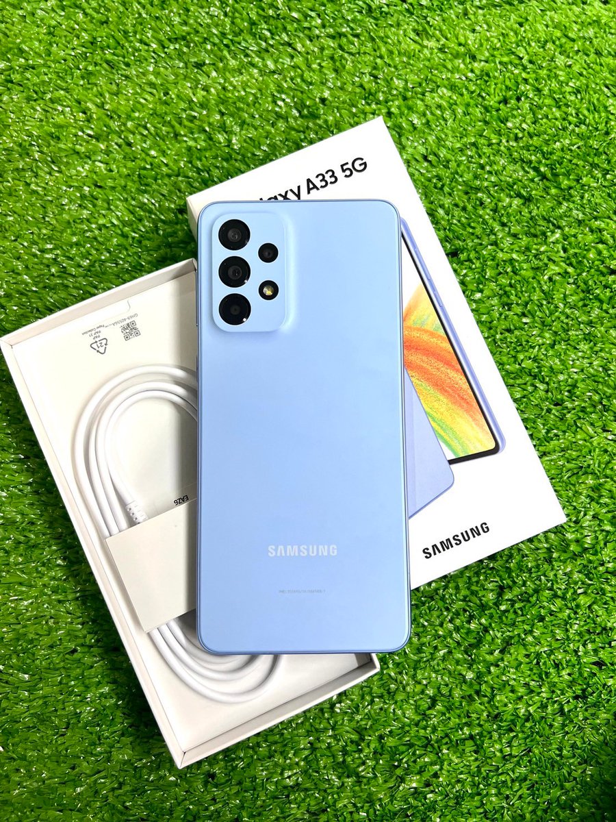 💙Samsung A33 5G สีฟ้า 8/128GB  (5887) เครื่องศูนย์ สภาพสวยมาก 96% ใช้งานปกติ จอไม่เบิร์น จอสวย เครื่องเดิมๆ **ประกันศูนย์เหลือถึง 30/06/23
👉🏻อุปกรณ์ : ครบกล่อง, ฟิล์มจอ
ราคา 8,399 บาท #SamsungA33 #samsungมือสอง #samsungมือ2 #ซัมซุงมือสอง #ซัมซุงมือ2 #โทรศัพท์มือสอง #โทรศัพท์มือ2