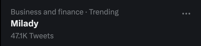 we logged in and won forever.

ben bad.
milady good.