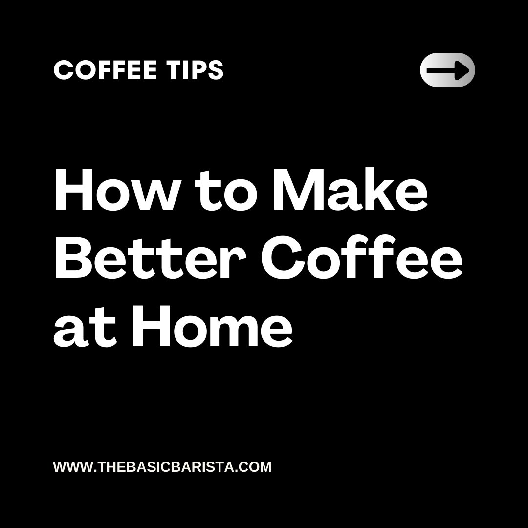 BasicBaristaAus's tweet image. 3 Tips to make better coffee at home☕️✨

Tip No 1: Use Freshly Ground Coffee Beans 🫘
Tip No 2: Use Brew Water 💦
Tip No 3: Taste Your Mistakes 🛑

Let me know your tips 👇
#coffee #coffeetips #pourovercoffee