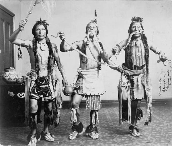 Snake Dance
c. 1905
via Library of Congress, no known restrictions