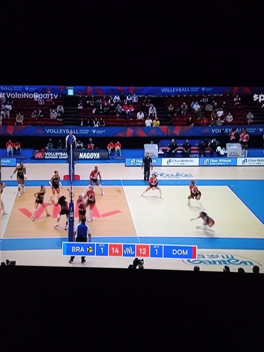 #VoleiNoSporTV 
No capricho! Show de transmissão. Parabéns <a href="/sportv/">sportv</a>