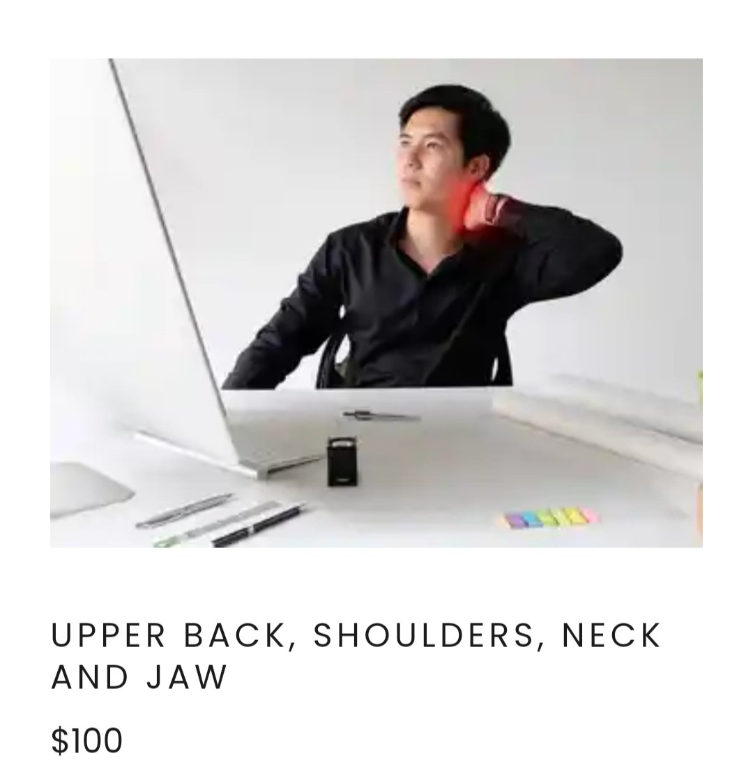 Online Classes!!!
Explore movements to release and relax your upper back, shoulders, neck and jaw.  Learn how to improve your posture and relieve shoulder pain, neck pain, jaw pain resulting from teeth clenching and grinding in the night, and headaches.