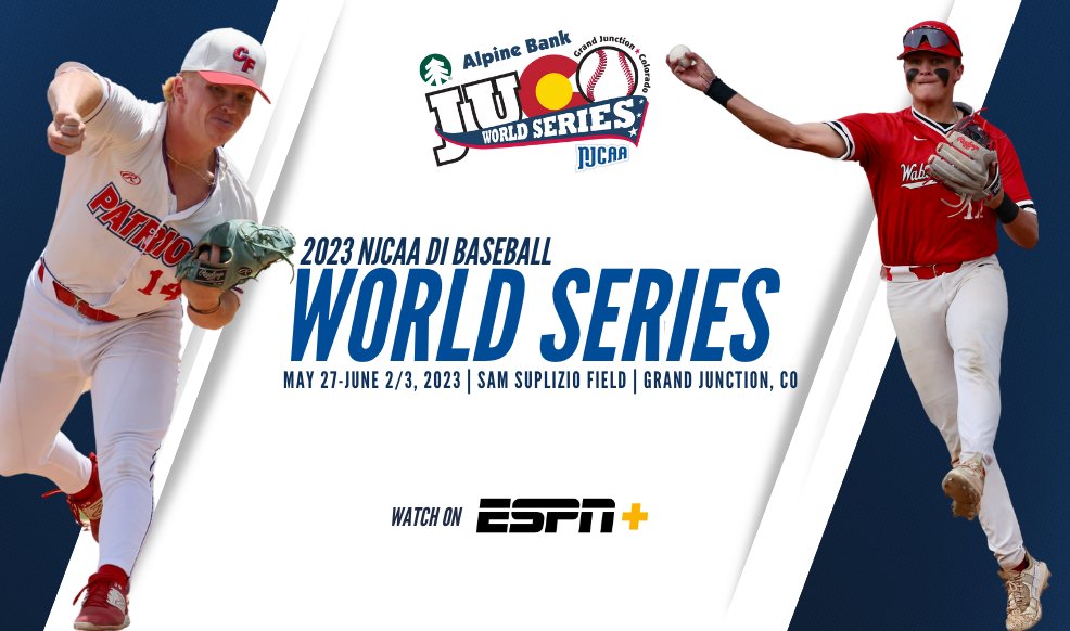 NJCAA Baseball on Twitter "𝑻𝒉𝒆 2023 NJCAABaseball DI World Series
