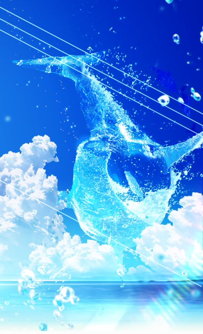 「青空 水滴」のTwitter画像/イラスト(新着)｜2ページ目