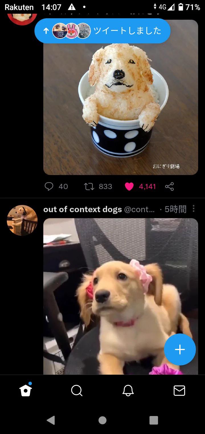 @mZHtgivNQr33RCL 偶然ツイートが並んで見られました
かわいい🎶 