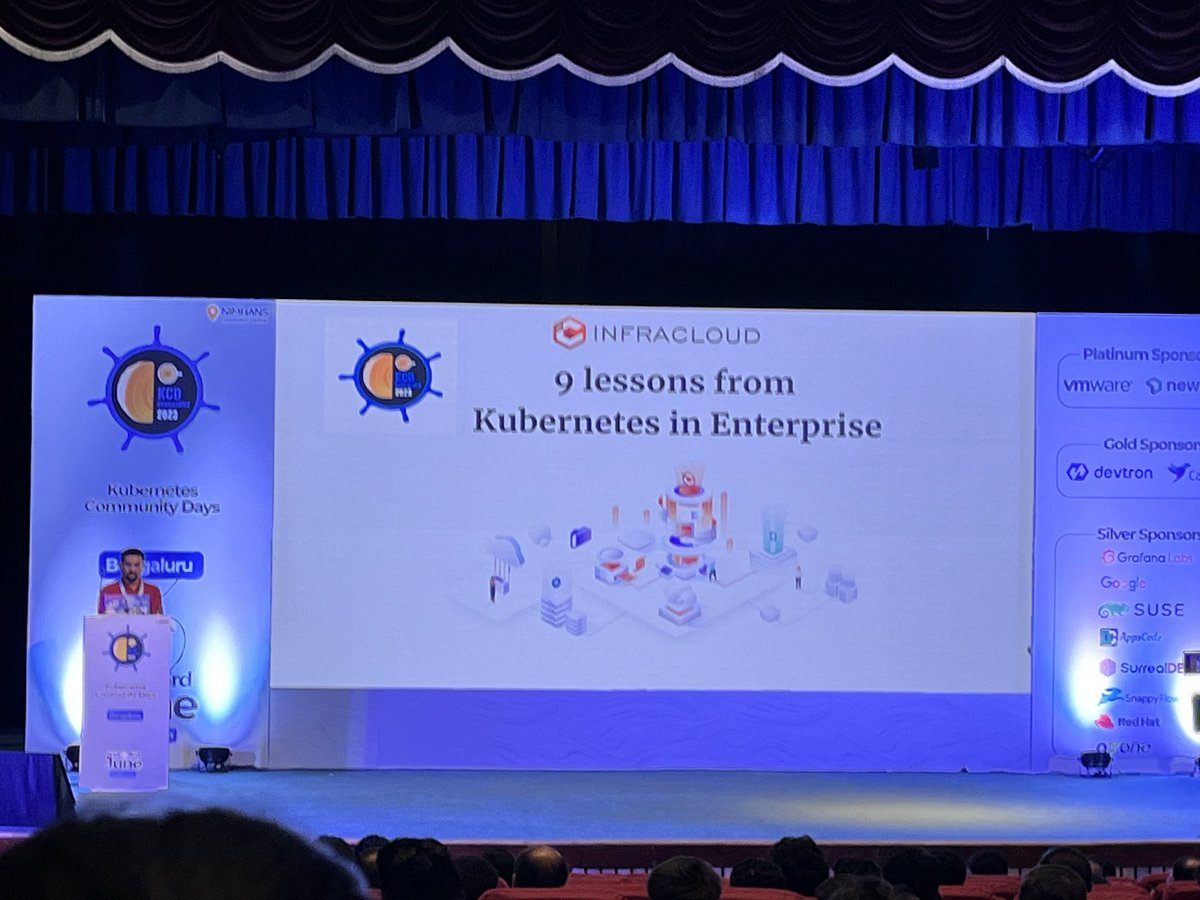 #KCDBengaluru <a href="/KCDBengaluru/">Kubernetes Community Days Bengaluru</a> Day-2 Kickoff  by <a href="/vishal_biyani/">Vishal Biyani</a>.