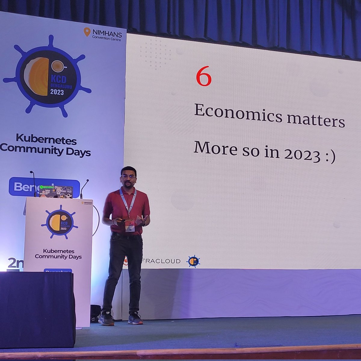 The most insightful talk I've had the pleasure of attending: 9 Lessons from #k8s in Enterprise, by @vishal_biyani.

#Kubernetes
@infracloudio
@KCDBengaluru
#Bangalore
#Bengaluru
#cloudnative