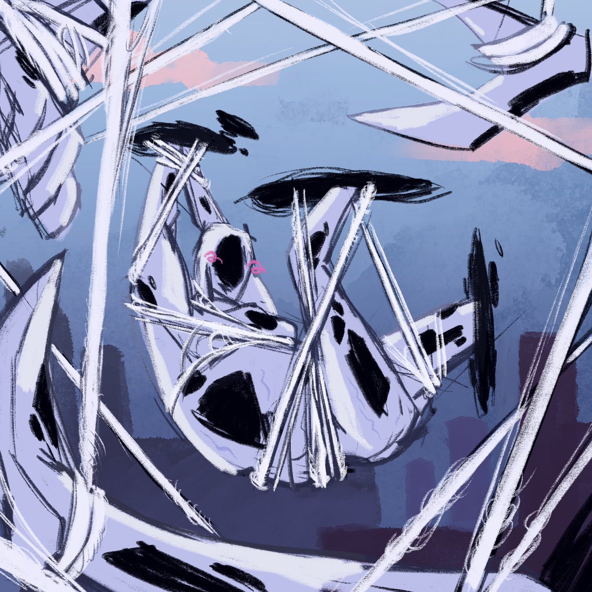 Erm ( suggestive ? ) ( the spot across the spiderverse )