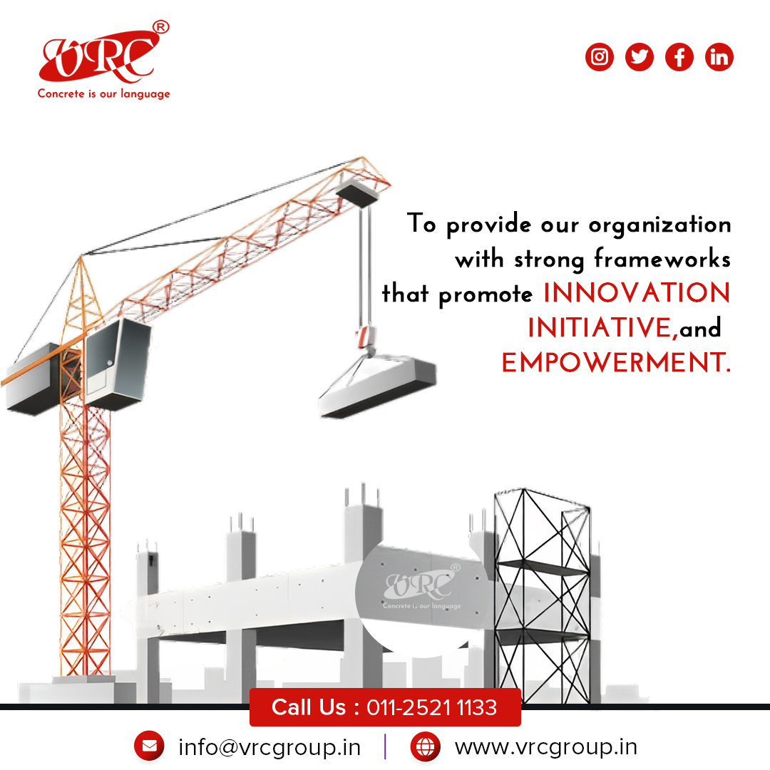 To provide our organization with strong frameworks that promote #innovation, #initiative, and #empowerment.

#VRCGroup #ExcellenceInConstruction #ConstructionKey #BuildingExcellence #vrchighways #vrcgroupconstructions #governmentProjects #InfrastructureDevelopment