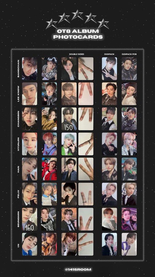 Stray Kids スキズ 5-STAR ① 特典トレカ 一覧 画像・ タワレコ Stray Kids スキズ 5-STAR ① 特典トレカ 一覧 画像・ タワレコ